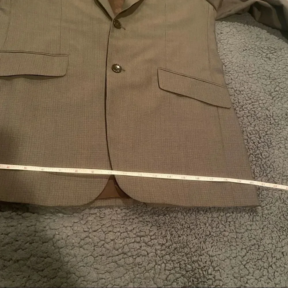 Banana Republic Wool Suit Coat Men’s Size 38